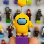 Íman Astronauta Amarelo (Among Us)