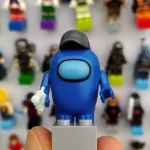Íman Astronauta Azul (Among Us)