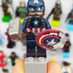 Íman Capitão América c/ Escudo Partido (Vingadores: Endgame)
