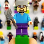 Íman Steve com Machado (Minecraft)