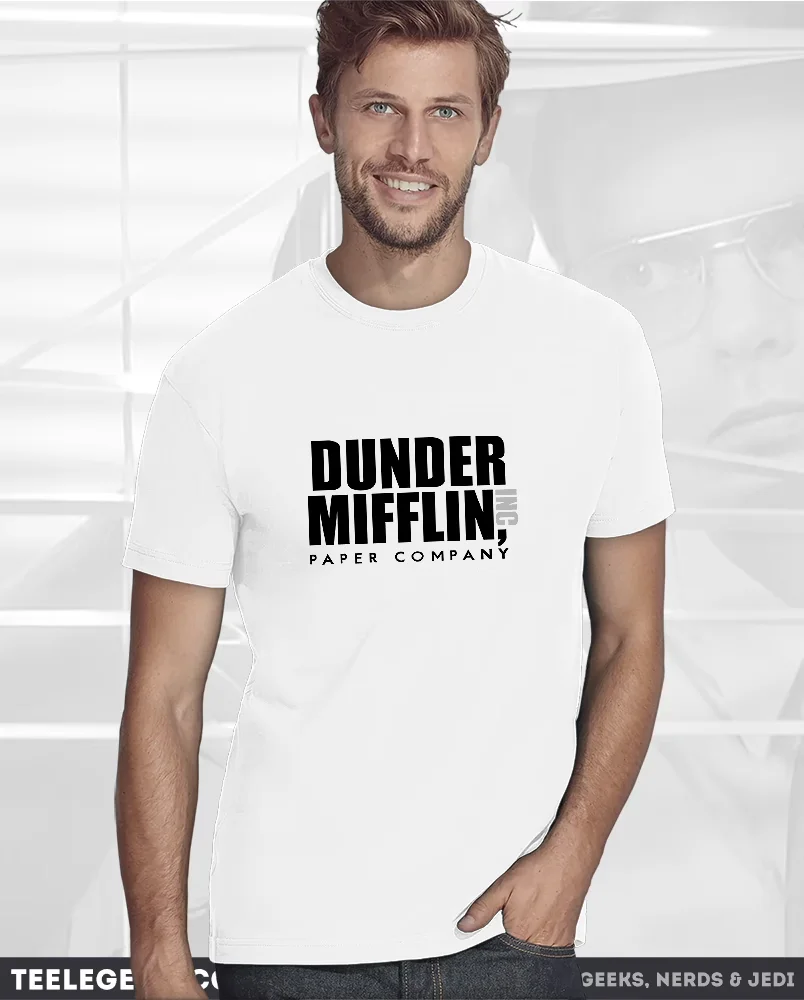 tshirt-the-office-dunder-mifflin-grelha-produtos-tshirt.webp