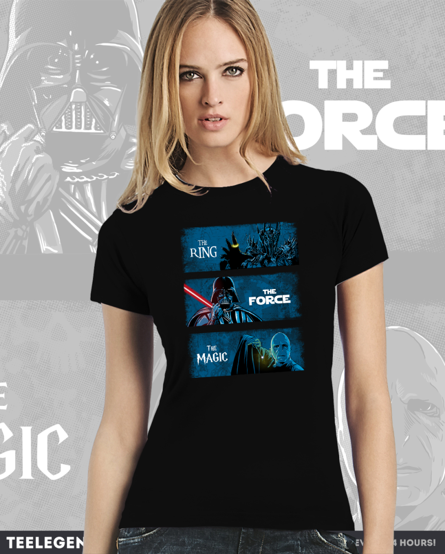 The Dark Lords T-Shirt - Star Wars, Harry Potter, Lord of the Rings