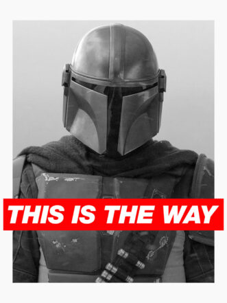 T-shirt Mandalorian - This is the way