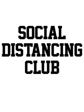 T-shirt Social Distancing Club