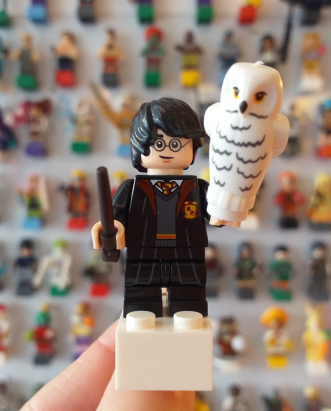 Íman Harry Potter Uniforme Hogwarts & Hedwig (Harry Potter)