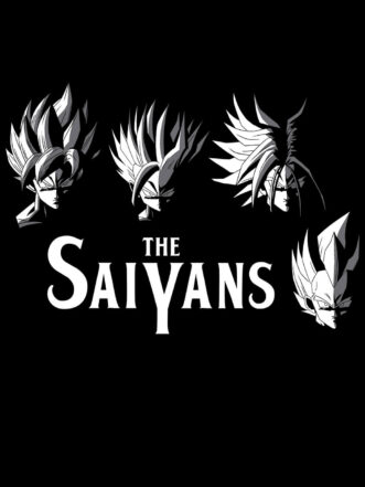 T-shirt The Saiyans