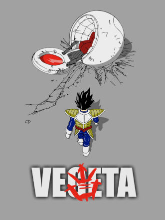 T-shirt The Prince of the Saiyans