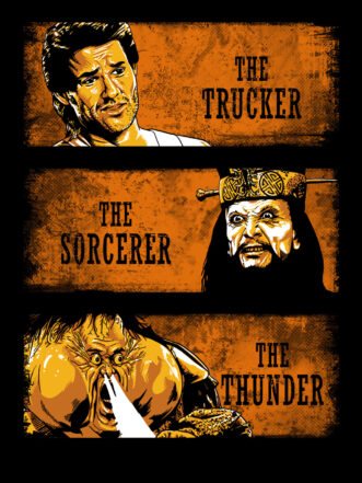 T-shirt The Trucker the Sorcerer and the Thunder