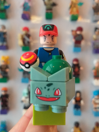 Íman Ash e Bulbasaur (Pokémon)