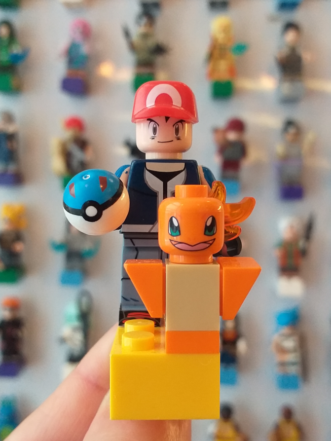 Íman Ash e Charmander (Pokémon)