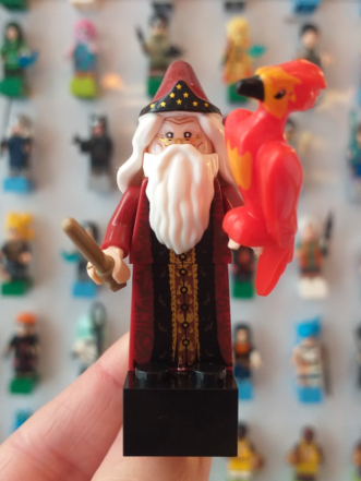 Íman Dumbledore com Fawkes (Harry Potter)