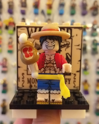 Íman Luffy - Wanted (One Piece)