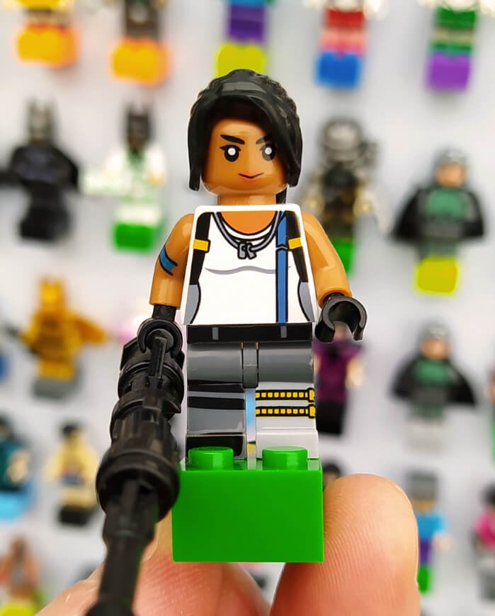 Íman Mulher Soldado (Fortnite)