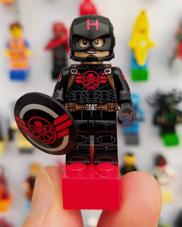 Íman Capitão América Agente da Hydra (Marvel)